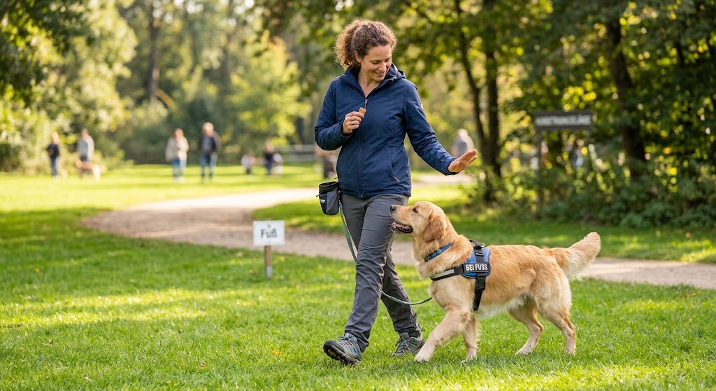 Hund Fuß beibringen